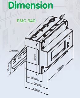 PMC-340, 3 Faz S�zme Saya� (Enerji Analiz�r�)