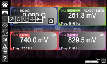 OX9302-BUS, 2x300 MHz �ZOLE Portatif Osiloskop-Protokol Analiz�r